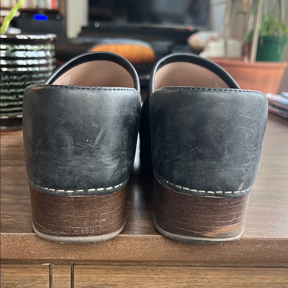 Dansko Brenna black burnished suede 41 - Picture 5 of 8